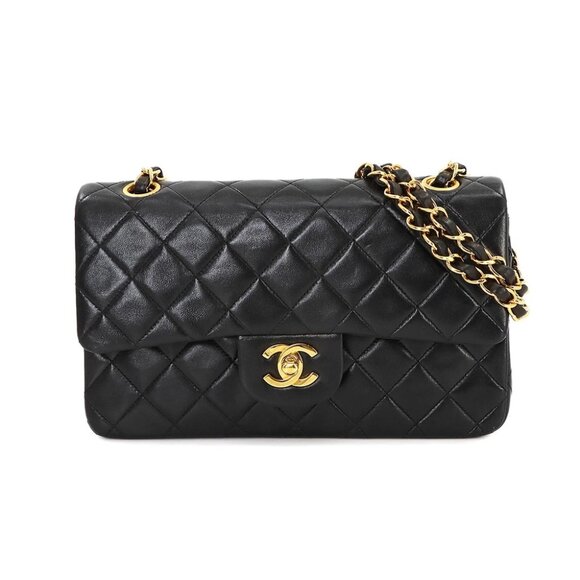 CHANEL Matelasse 23 Chain Shoulder Bag Leather Black A01113 Purse 90268529 - Picture 1 of 10